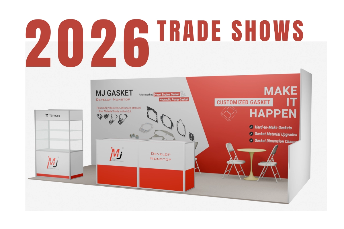 MJ GASKET 2026 Trade Show Schedule